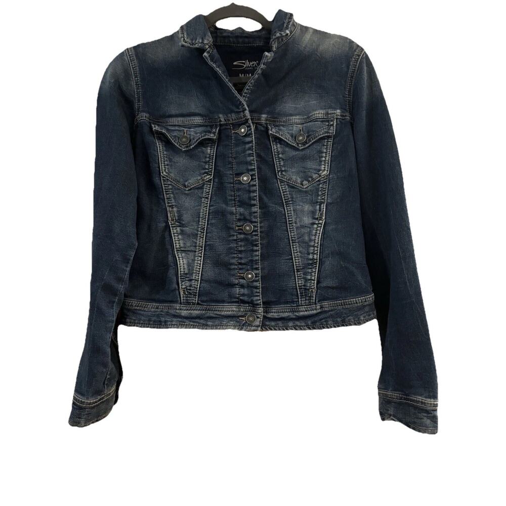 Silver Jeans Women’s Jacket Medium Western core Equestrian Cowgirl